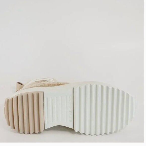 Converse Run Star Hike Hi Sherpa Farro Platform Sneakers Beige A04258C Sz 8.5 - Picture 4 of 15